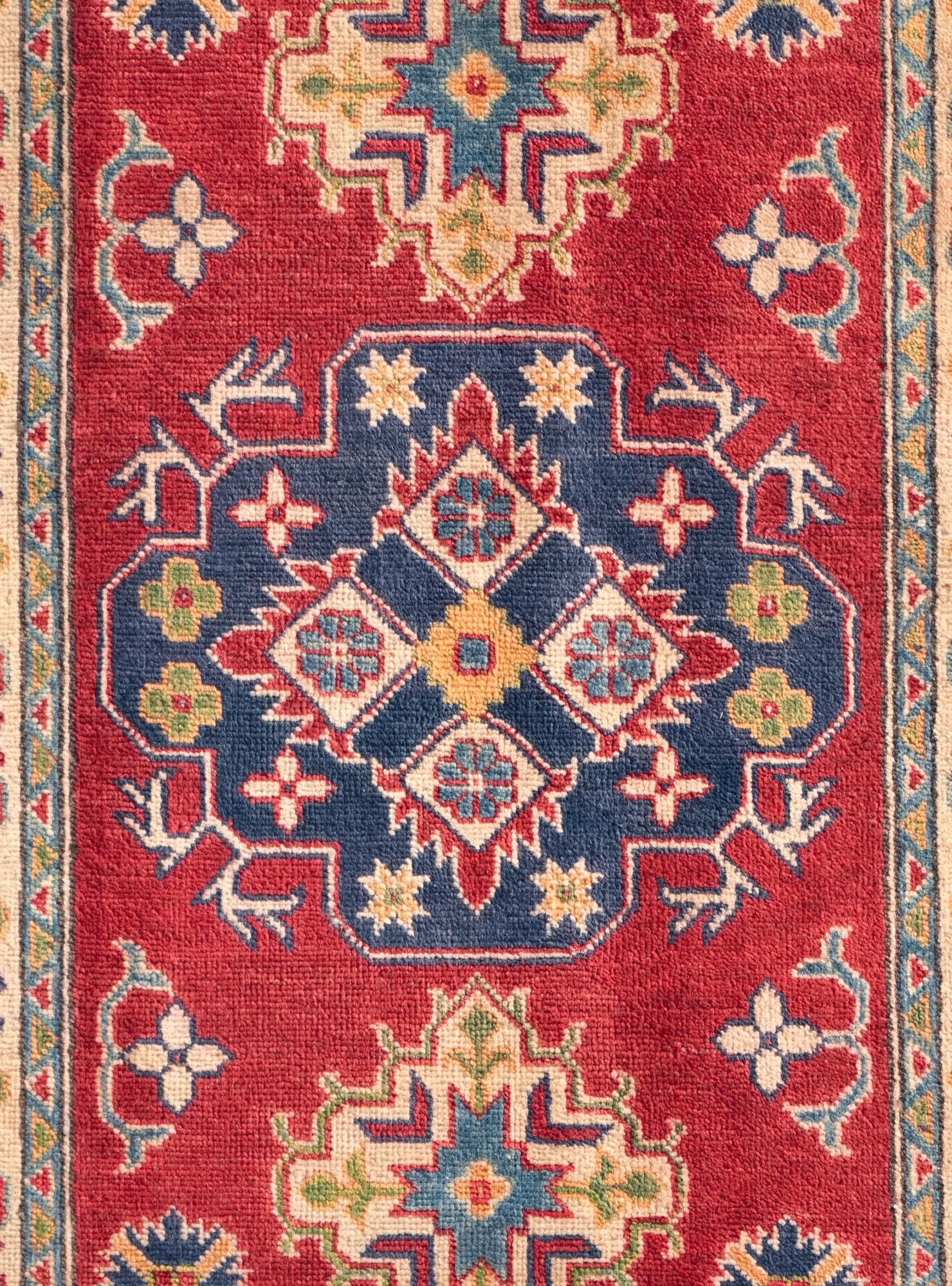 2' 8 x 4' 3 Hand Knotted Kazak Rug