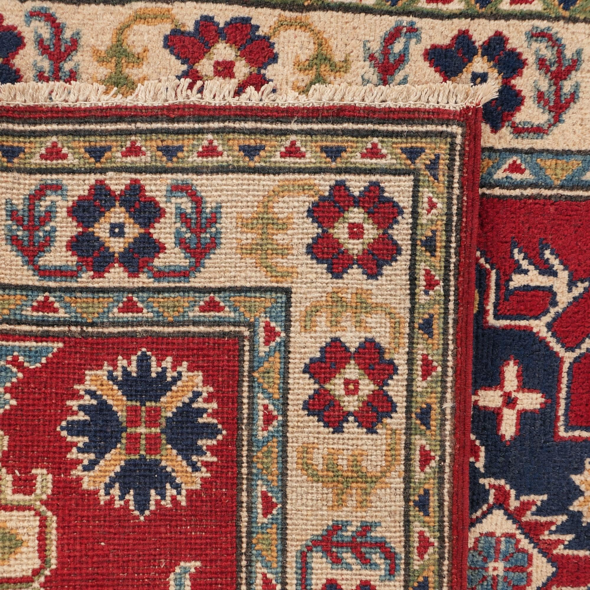 80cm x 130cm Handgeknüpft Kazak Teppich