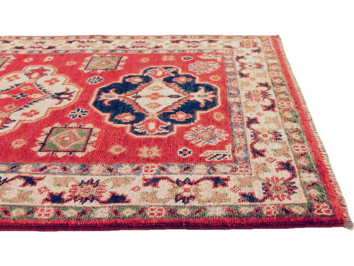 2' 8 x 4' Hand Knotted Kazak Rug