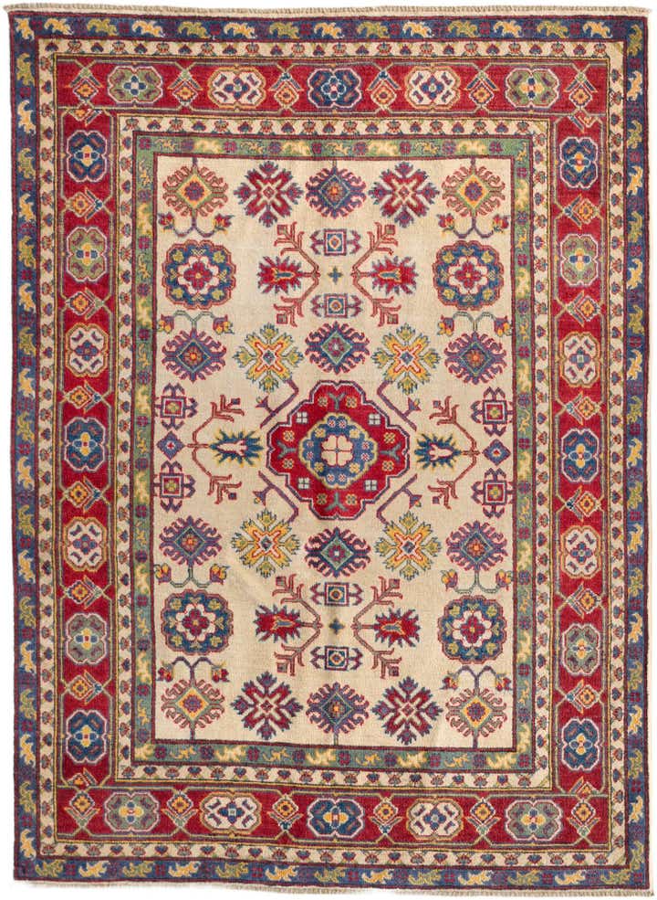 5' 2 x 7' 1 Hand Knotted Kazak Rug