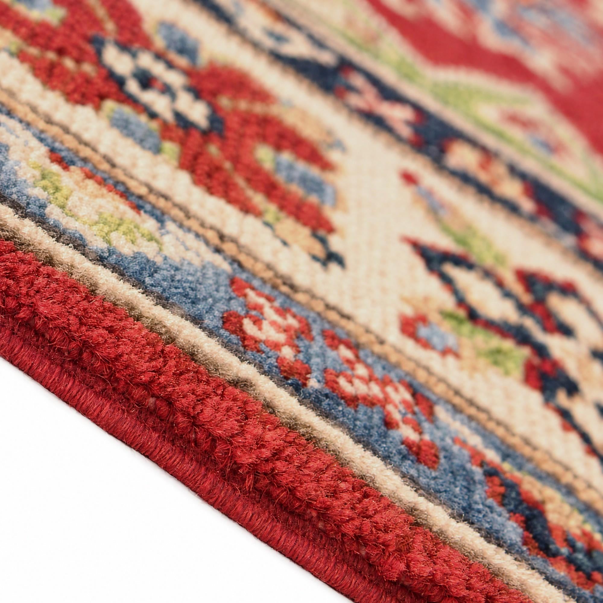 80cm x 125cm Hand Knotted Kazak Rug