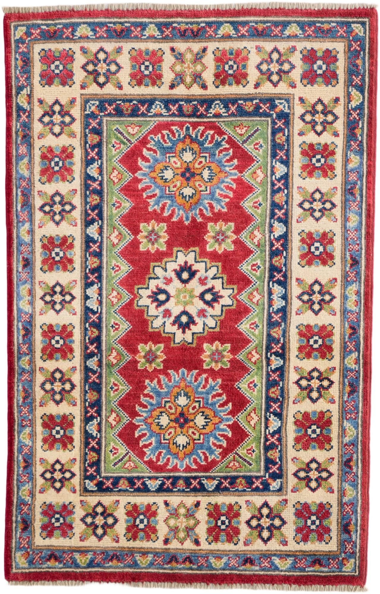 2' 8 x 4' 2 Hand Knotted Kazak Rug