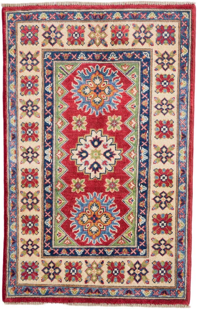 2' 8 x 4' 2 Hand Knotted Kazak Rug