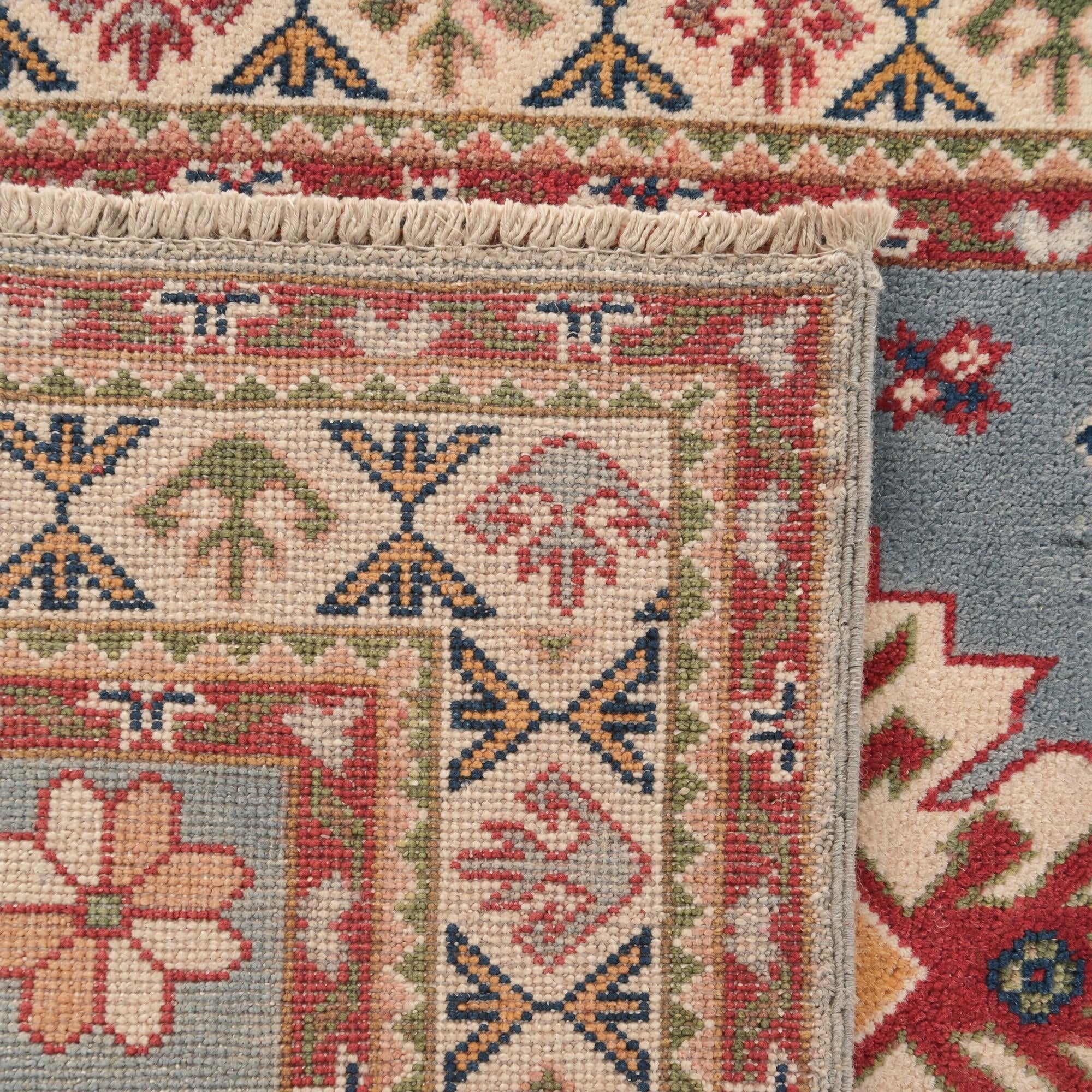 85cm x 125cm Handgeknüpft Kazak Teppich