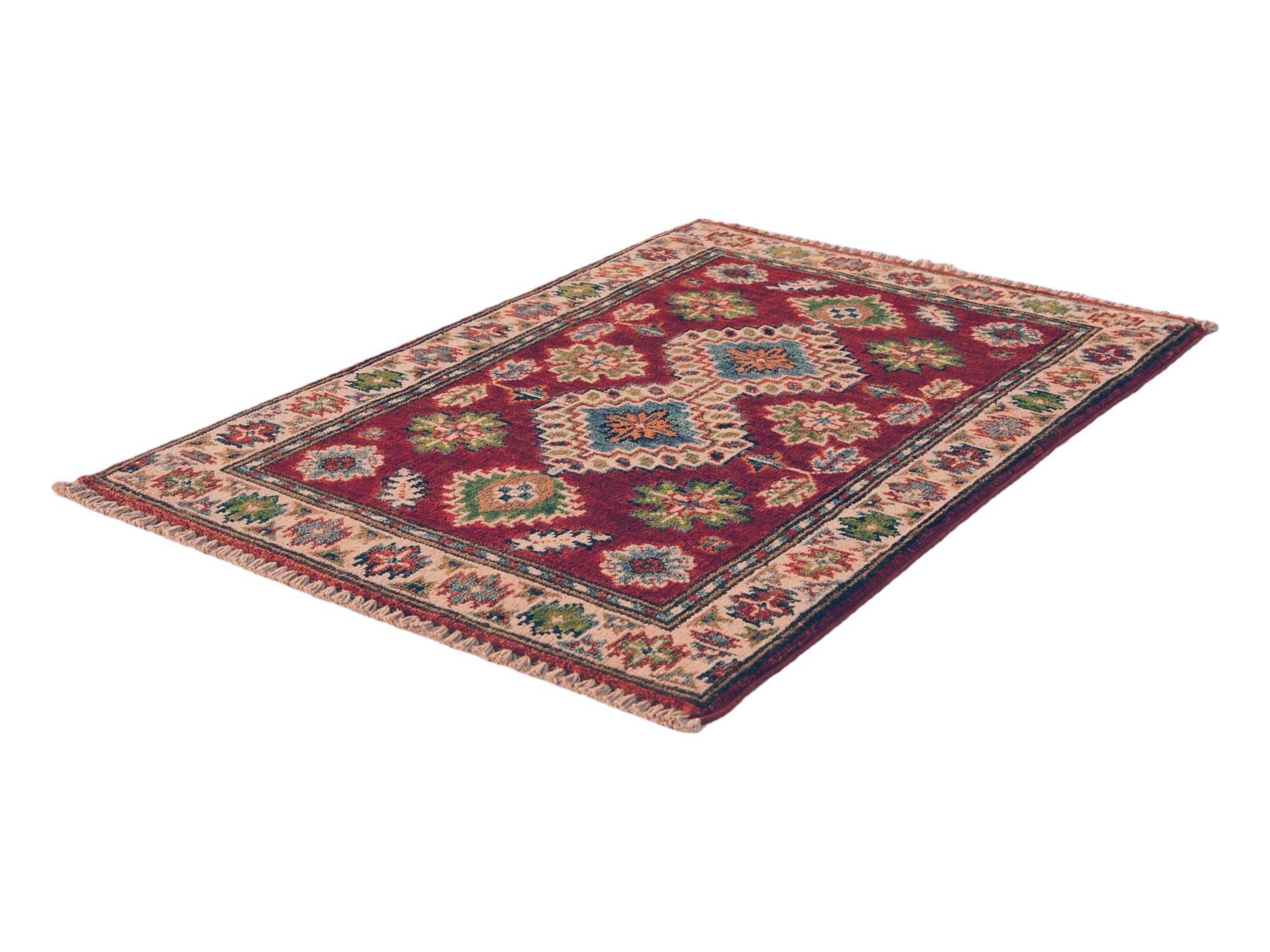 1' 11 x 2' 11 Hand Knotted Kazak Rug