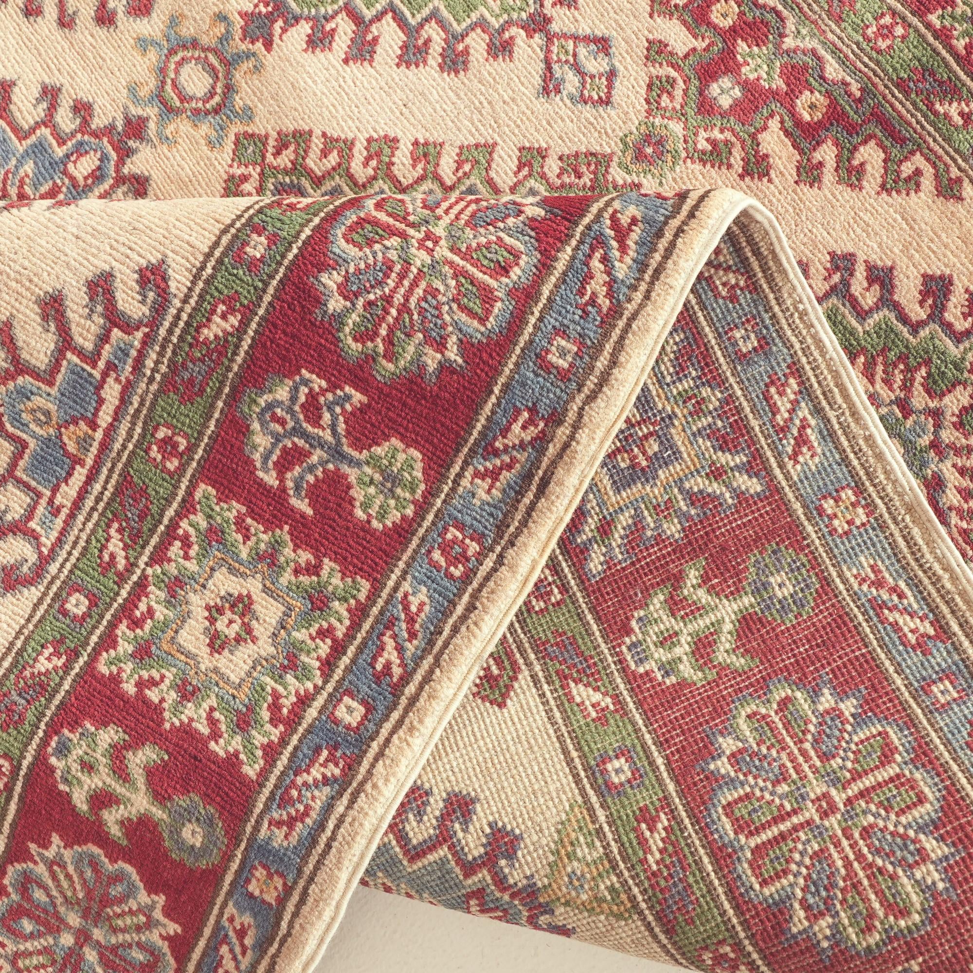 Detail image 8 of 11: 3' 10 x 6' Hand Knotted Kazak Rug