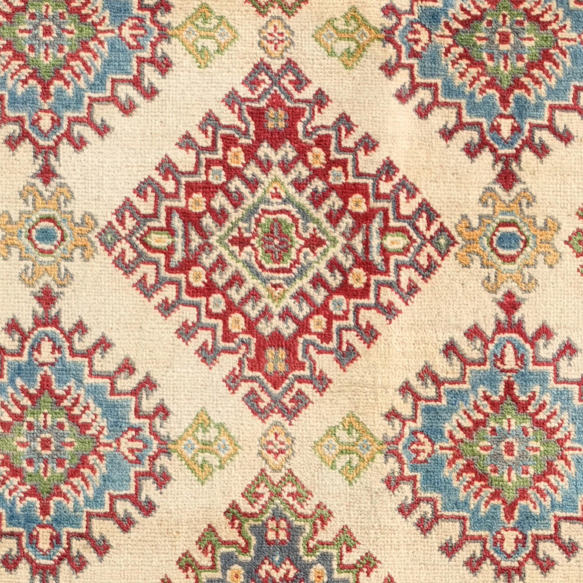 Detail image 10 of 11: 3' 10 x 6' Hand Knotted Kazak Rug