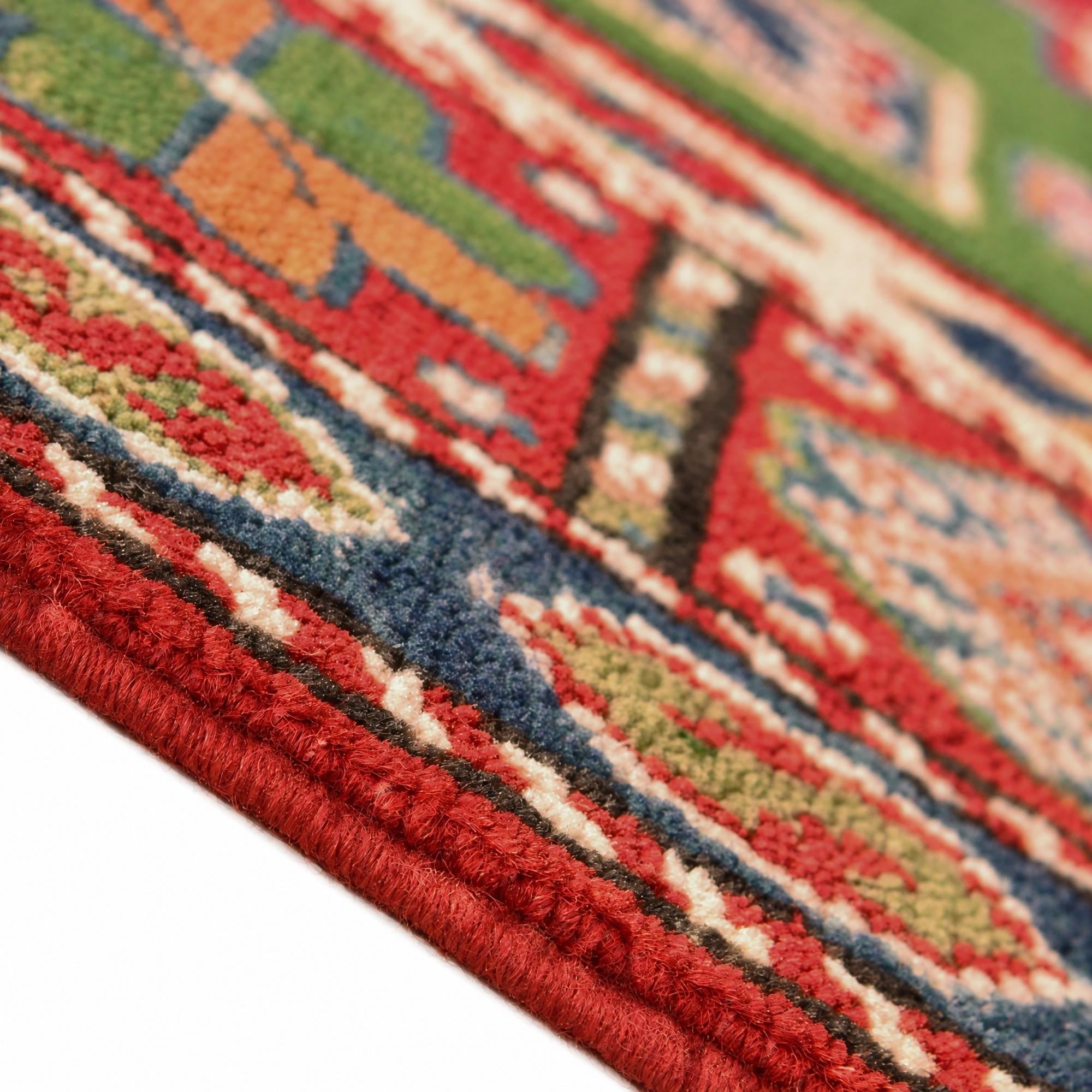 120cm x 190cm Hand Knotted Kazak Rug