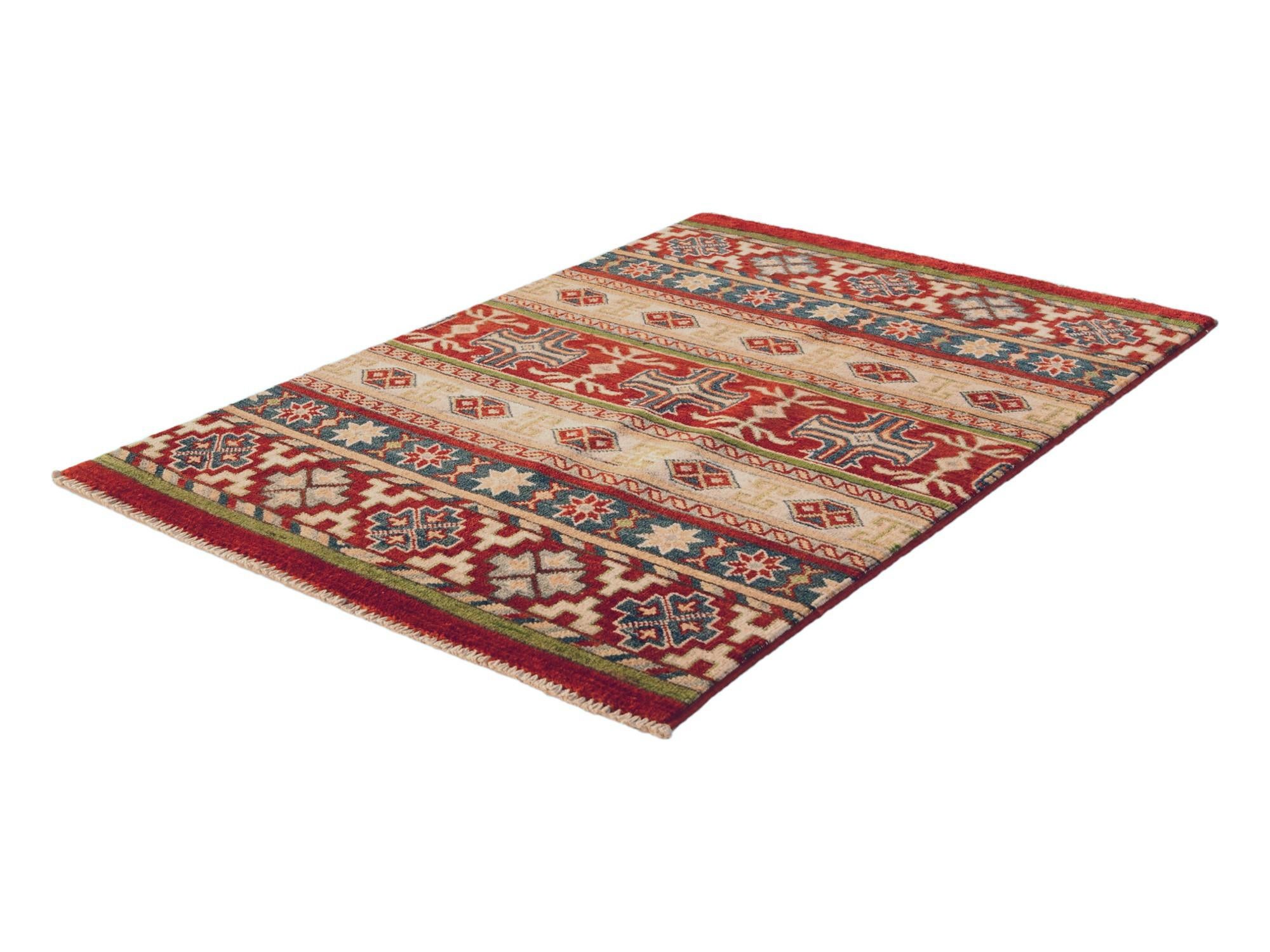 2' 7 x 3' 10 Hand Knotted Kazak Rug