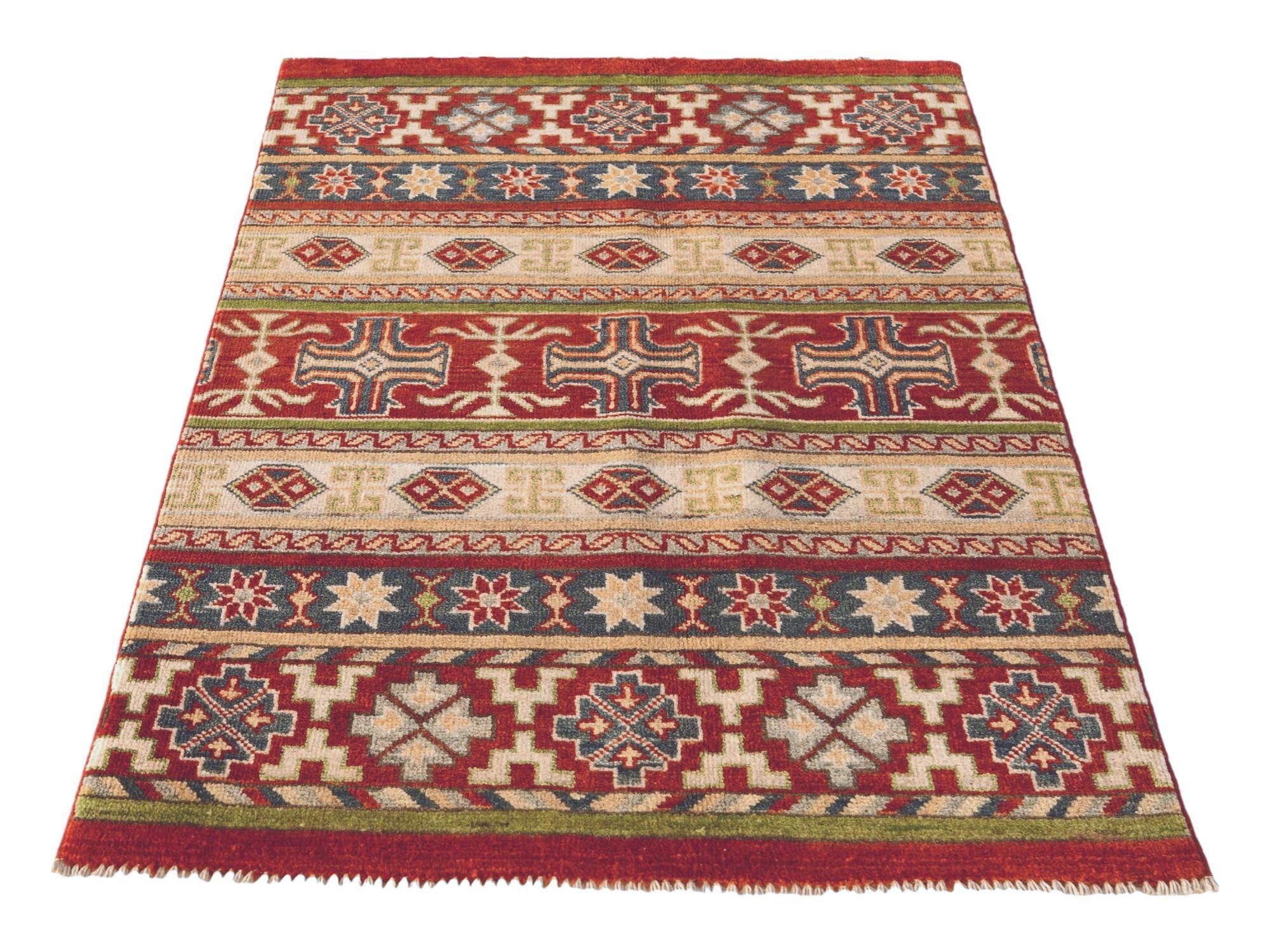 2' 7 x 3' 10 Hand Knotted Kazak Rug