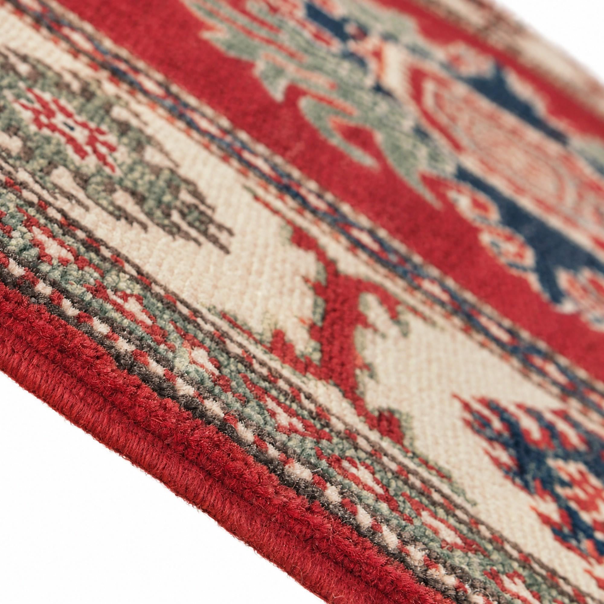85cm x 125cm Hand Knotted Kazak Rug