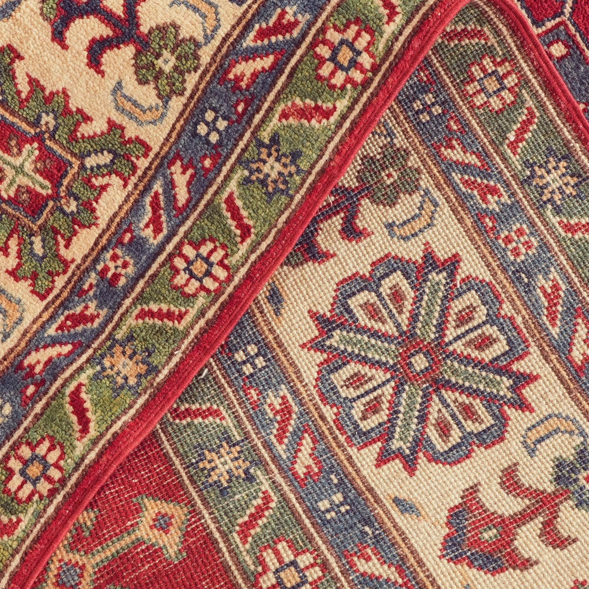 Detail image 8 of 10: 6' 7 x 9' 10 Hand Knotted Kazak Rug