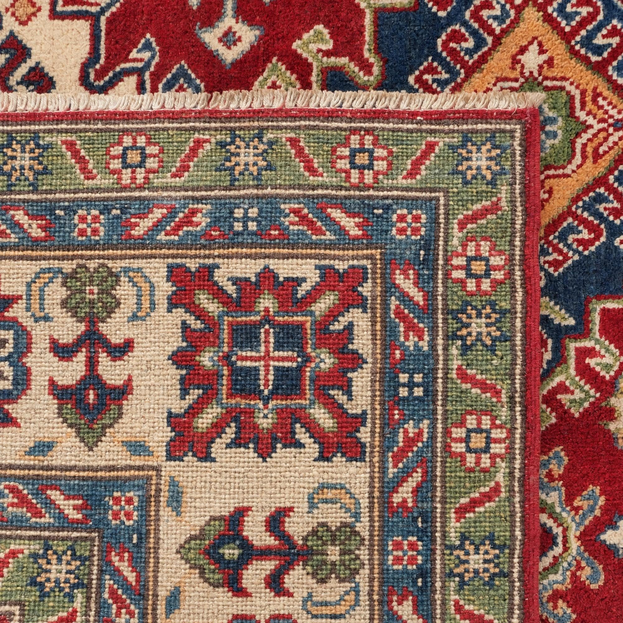 200cm x 300cm Handgeknüpft Kazak Teppich