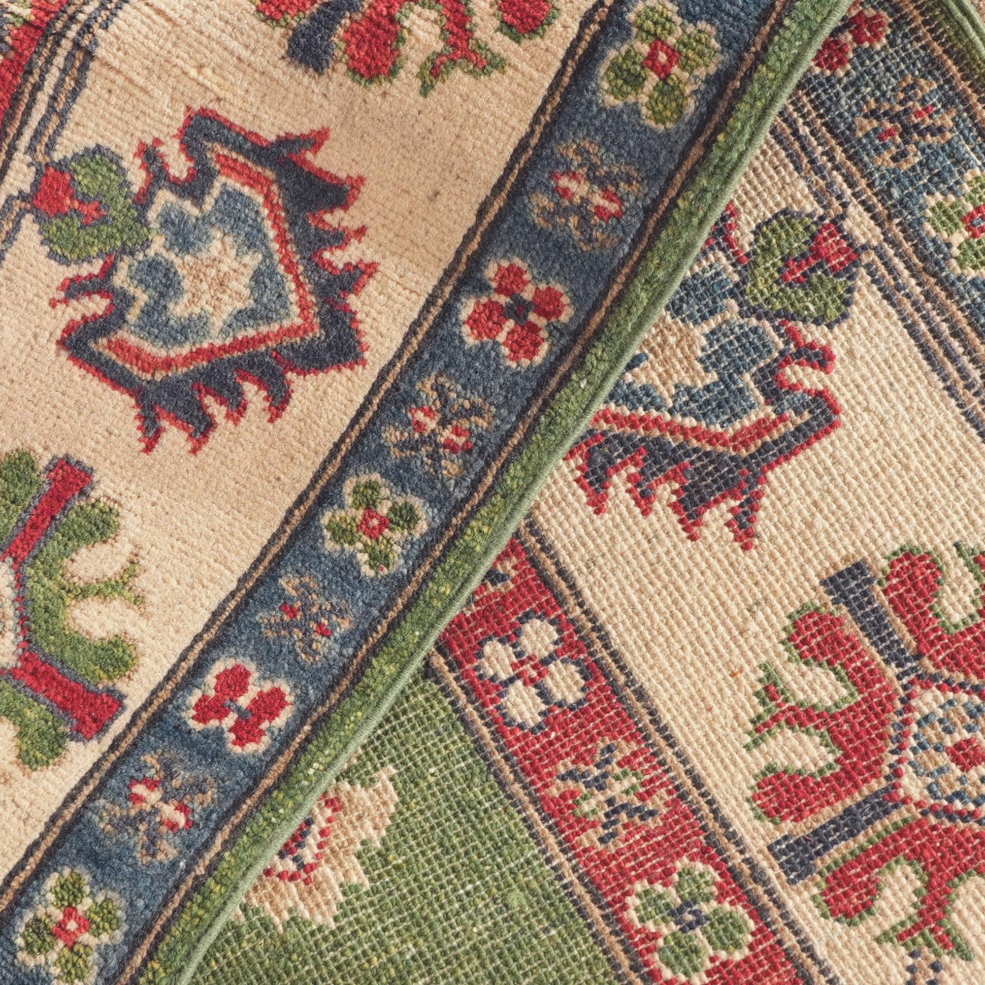 Detail image 8 of 11: 5' 1 x 6' 10 Hand Knotted Kazak Rug