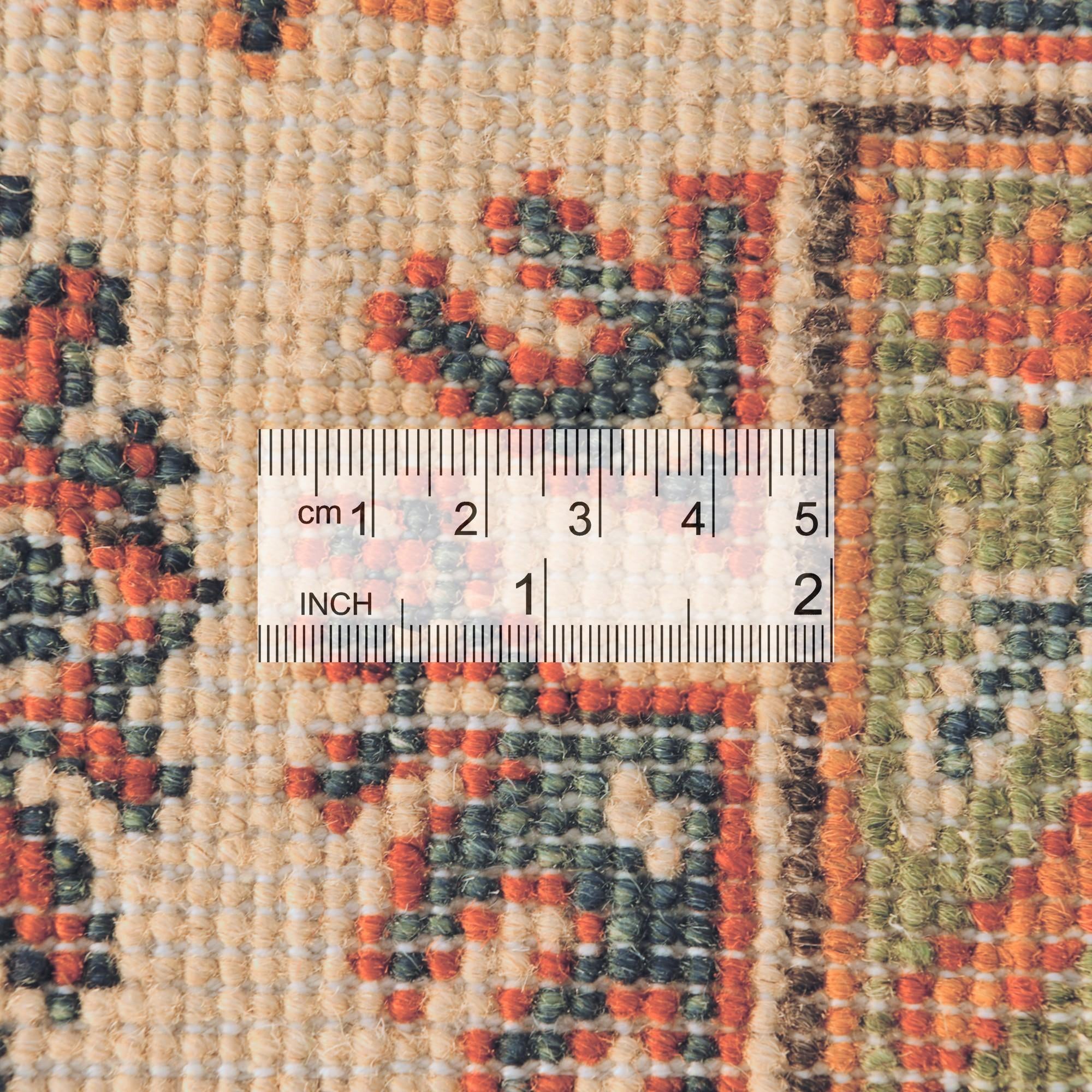 3' 3 x 4' 11 Hand Knotted Kazak Rug