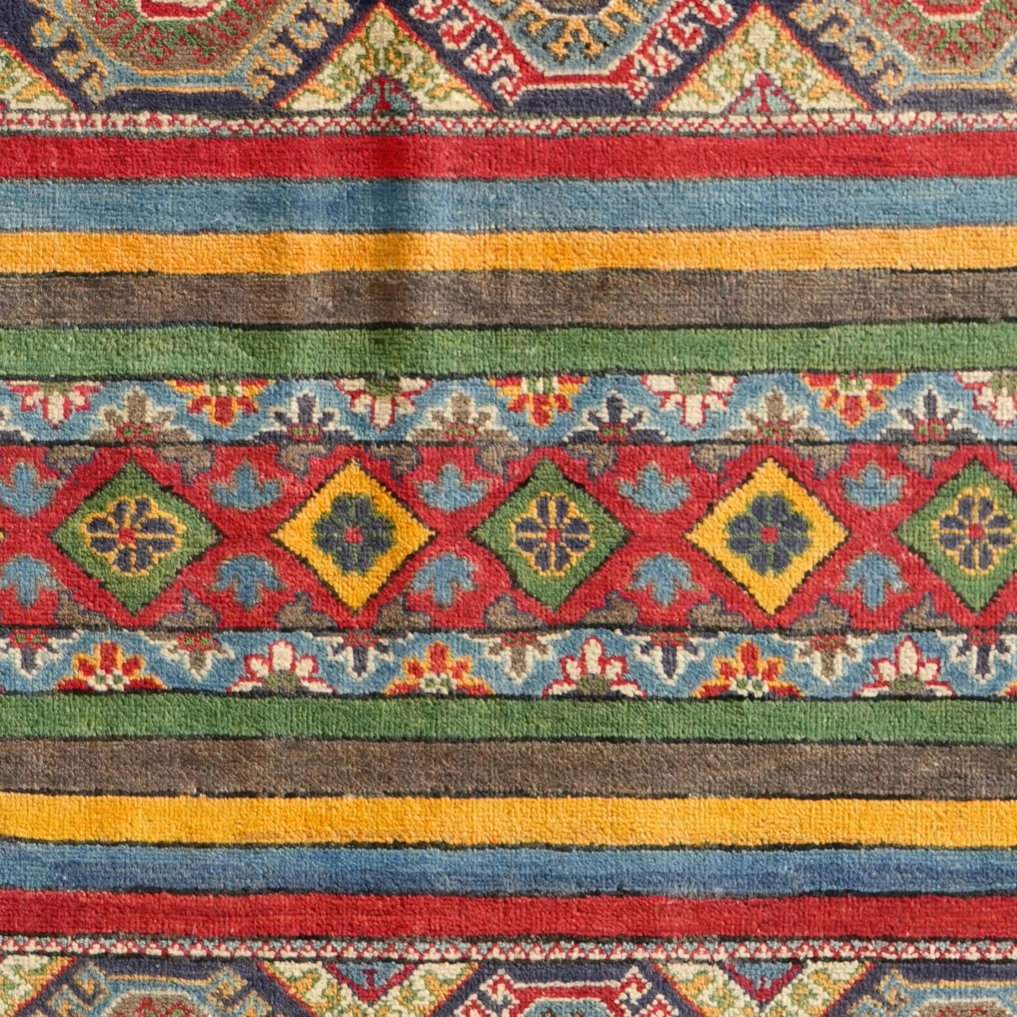 Detail image 11 of 12: 5' x 6' 8 Hand Knotted Kazak Rug