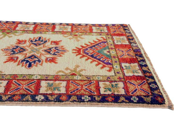 1' 10 x 2' 9 Hand Knotted Kazak Rug