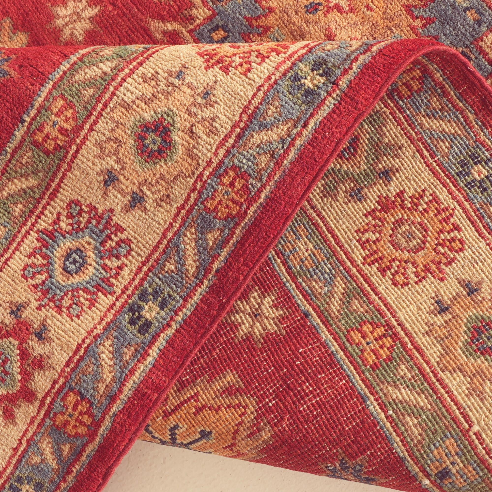 Detail image 8 of 10: 3' 10 x 5' 10 Hand Knotted Kazak Rug