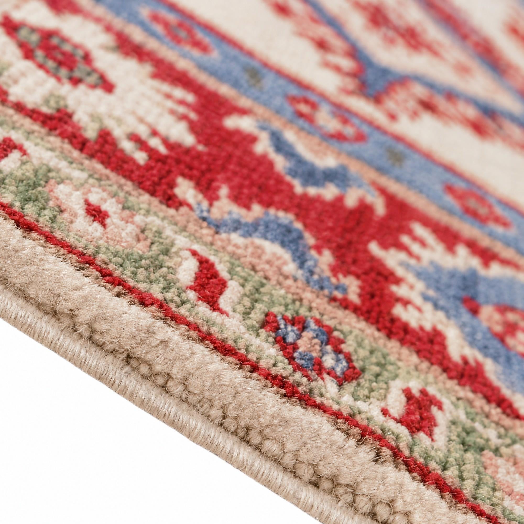 100cm x 135cm Hand Knotted Kazak Rug