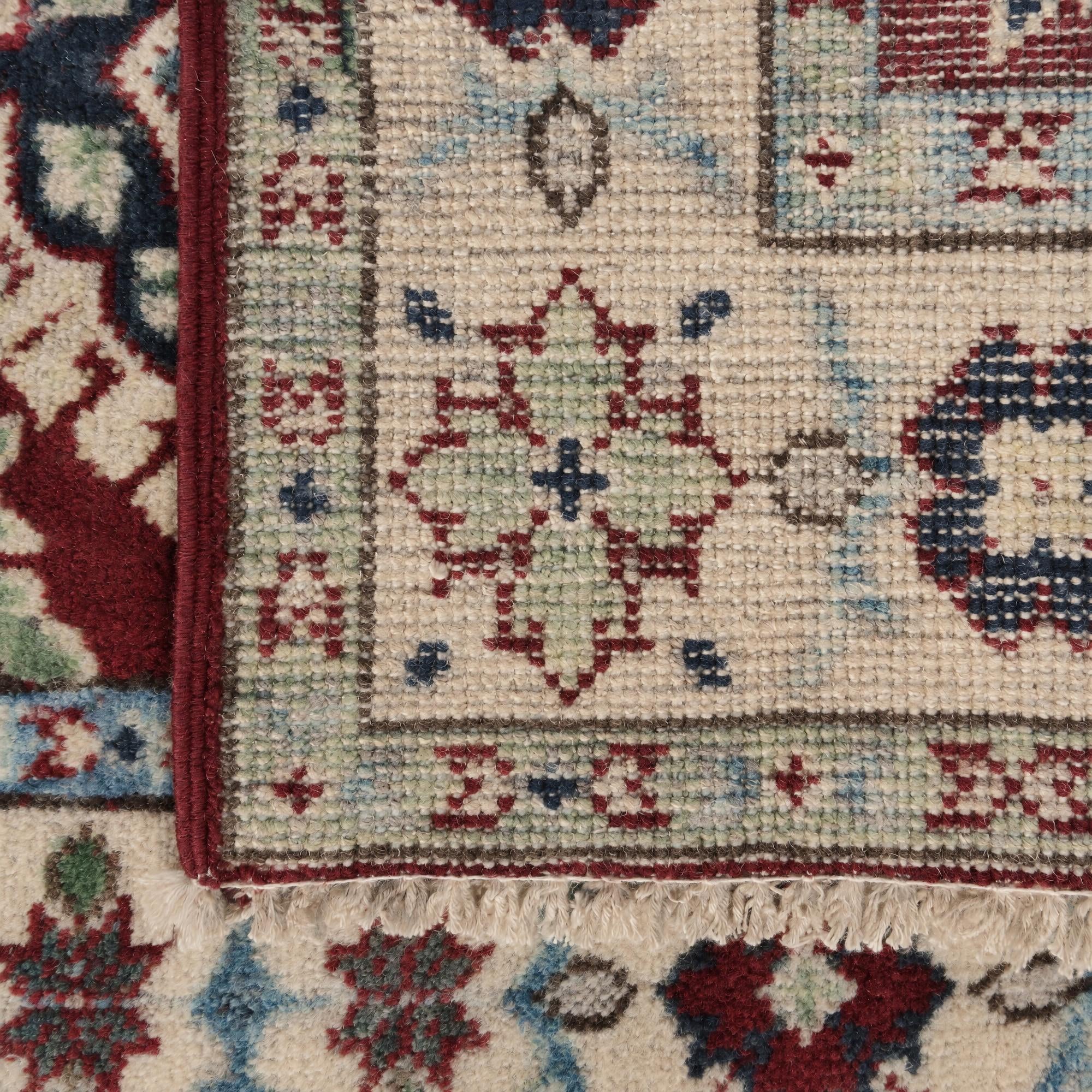 60cm x 90cm Hand Knotted Kazak Rug