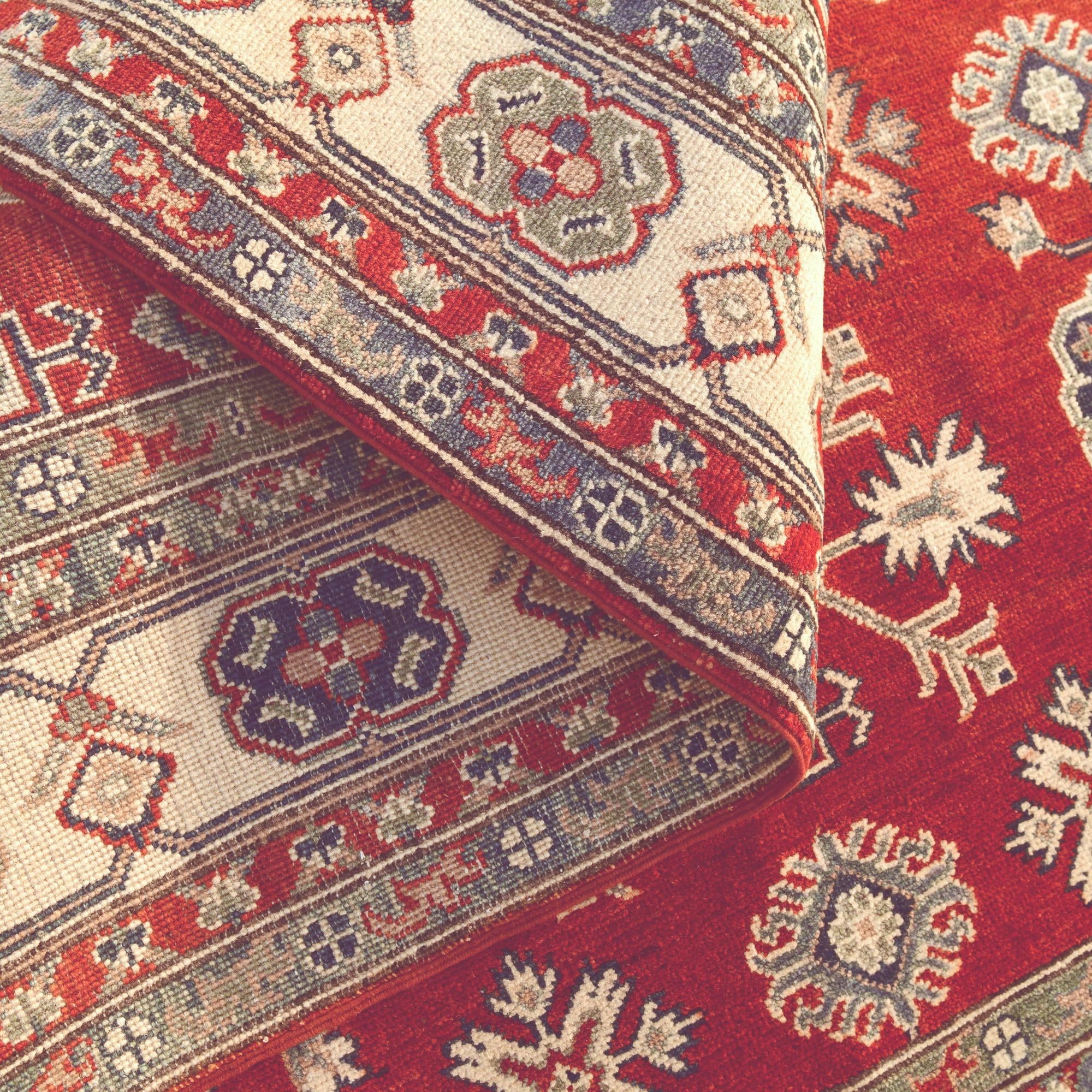 5' 2 x 7' 1 Hand Knotted Kazak Rug