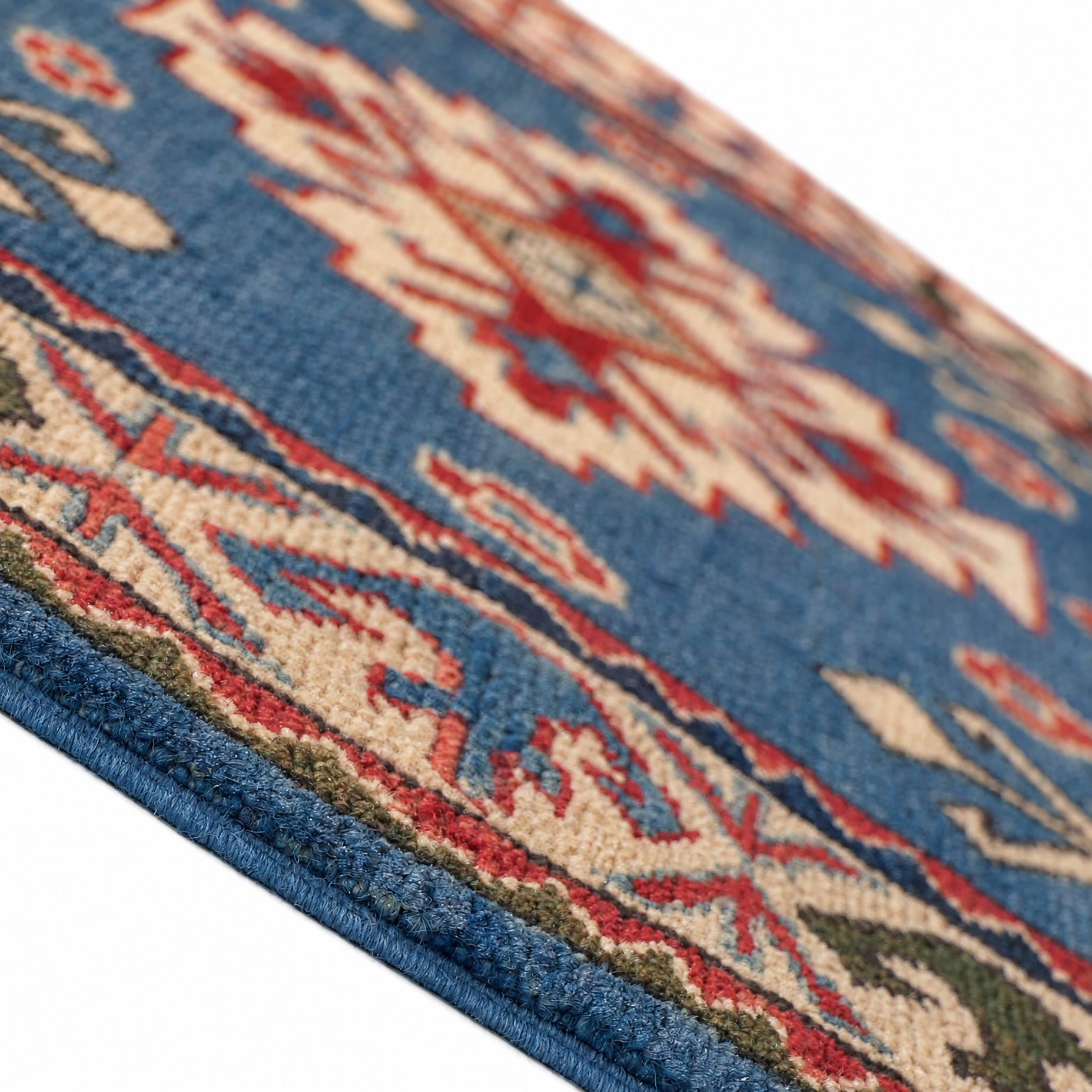 80cm x 125cm Handgeknüpft Kazak Teppich