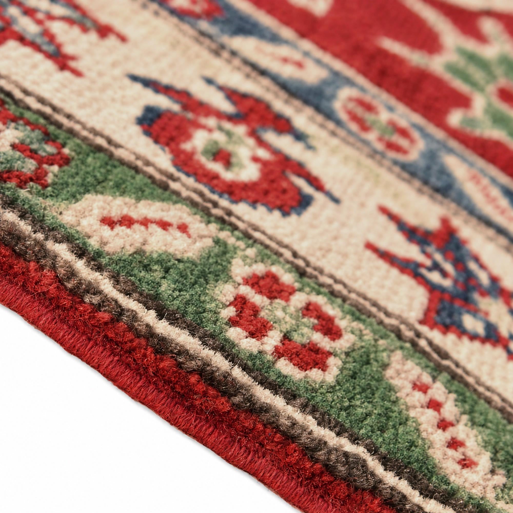 90cm x 120cm Hand Knotted Kazak Rug