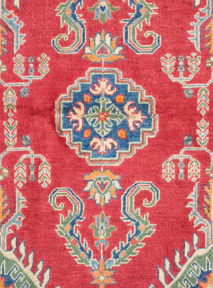 3' 3 x 4' 10 Hand Knotted Kazak Rug