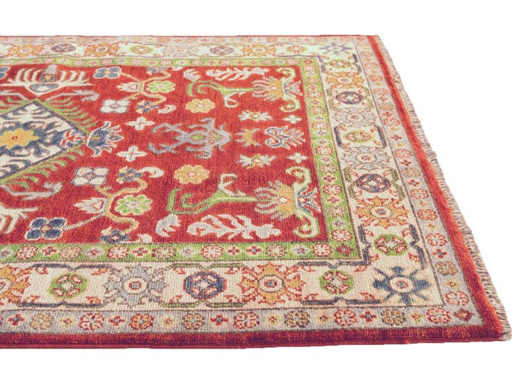 Detail image of 3' 3 x 5' 1 Hand Knotted Kazak Rug