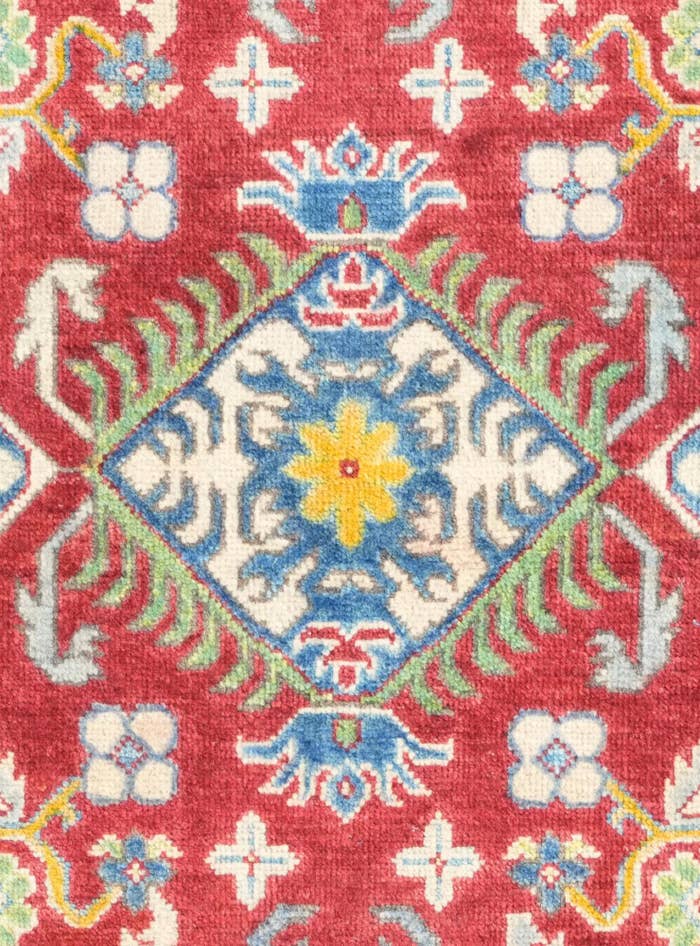 Detail image of 3' 3 x 5' 1 Hand Knotted Kazak Rug