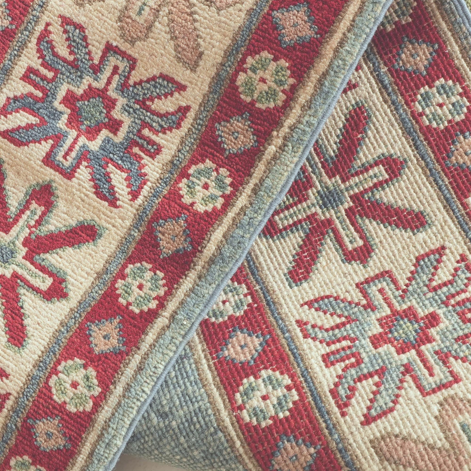 Detail image 9 of 12: 5' 3 x 6' 7 Hand Knotted Kazak Rug