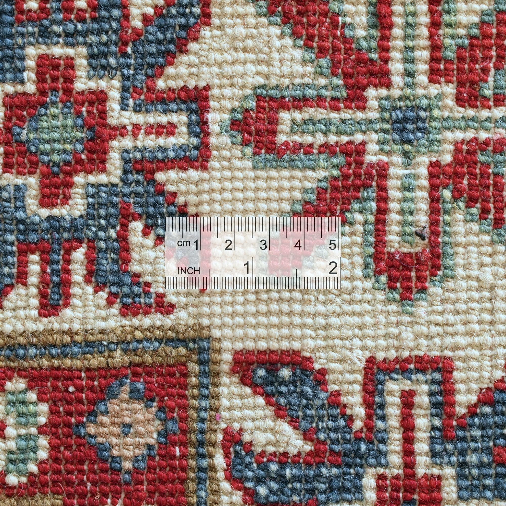 Detail image 10 of 12: 5' 3 x 6' 7 Hand Knotted Kazak Rug