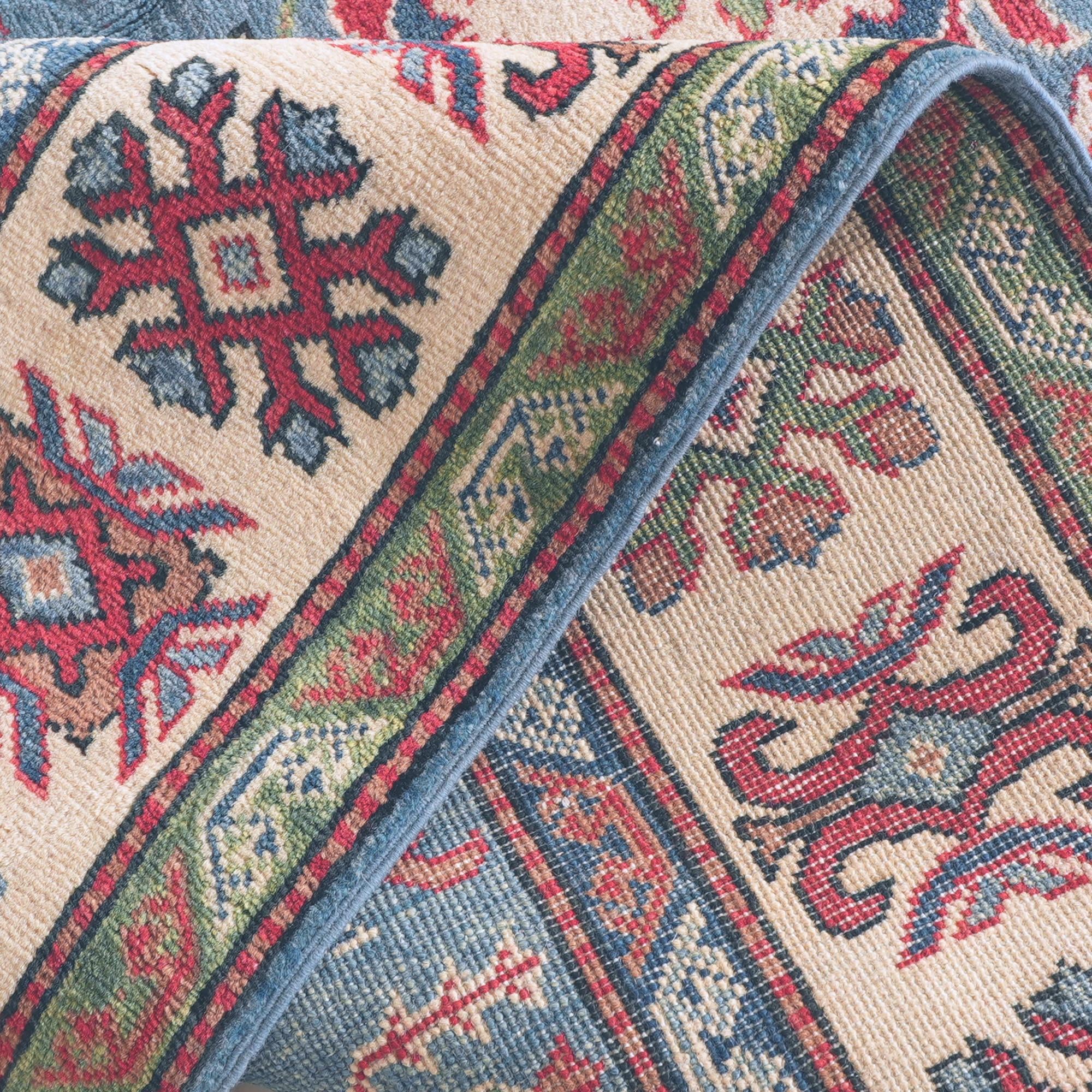Detail image 8 of 11: 5' x 6' 9 Hand Knotted Kazak Rug