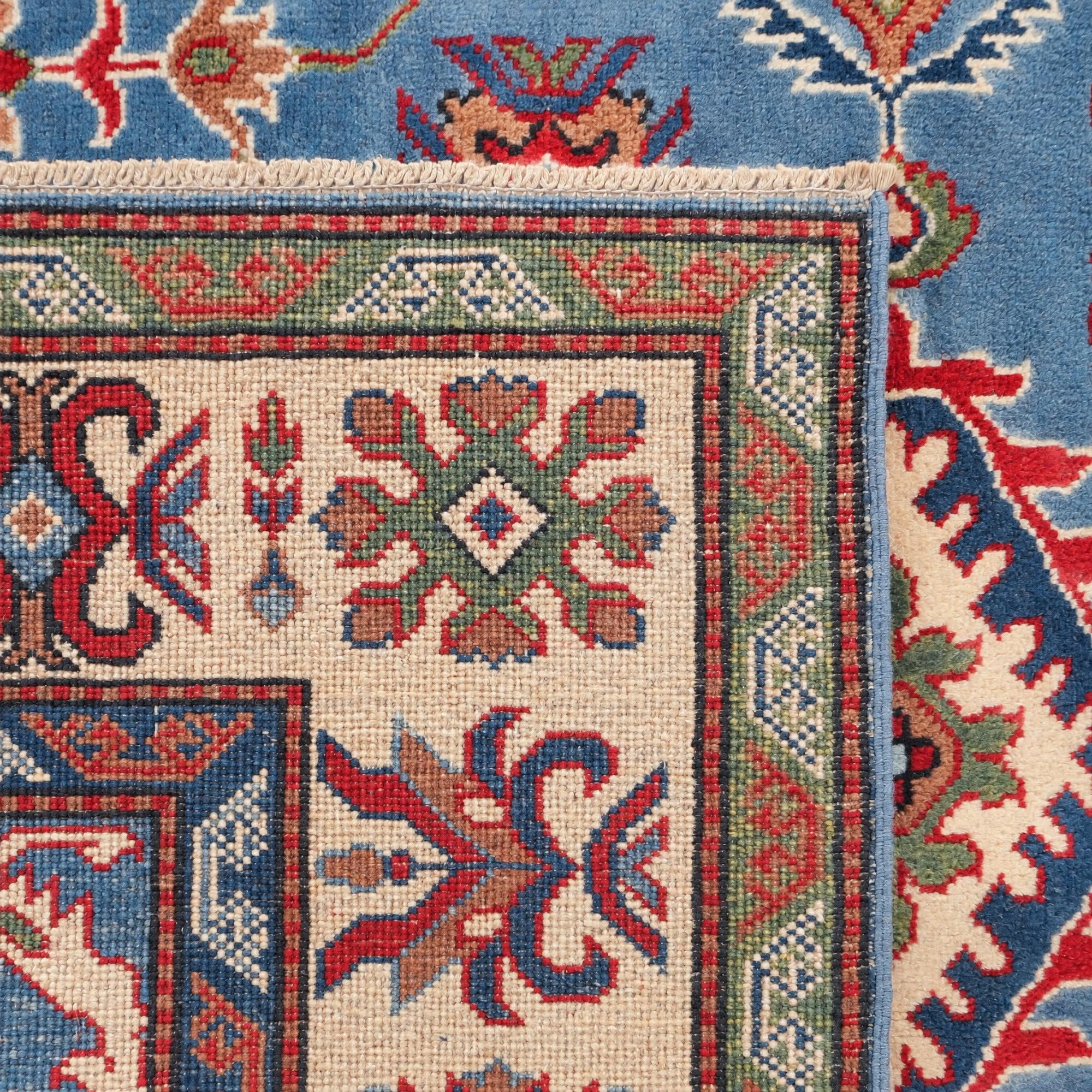 Detail image 11 of 11: 5' x 6' 9 Hand Knotted Kazak Rug