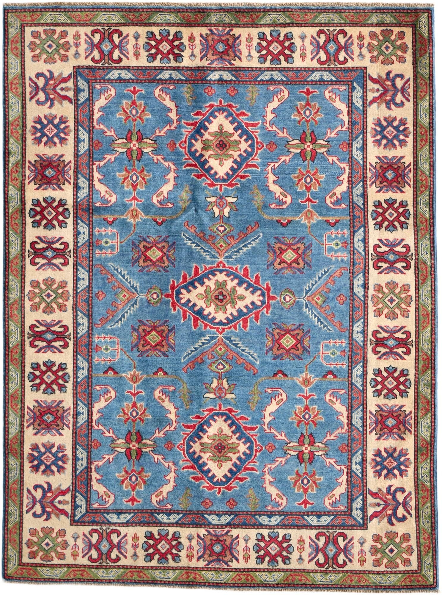 Detail image 2 of 11: 5' x 6' 9 Hand Knotted Kazak Rug