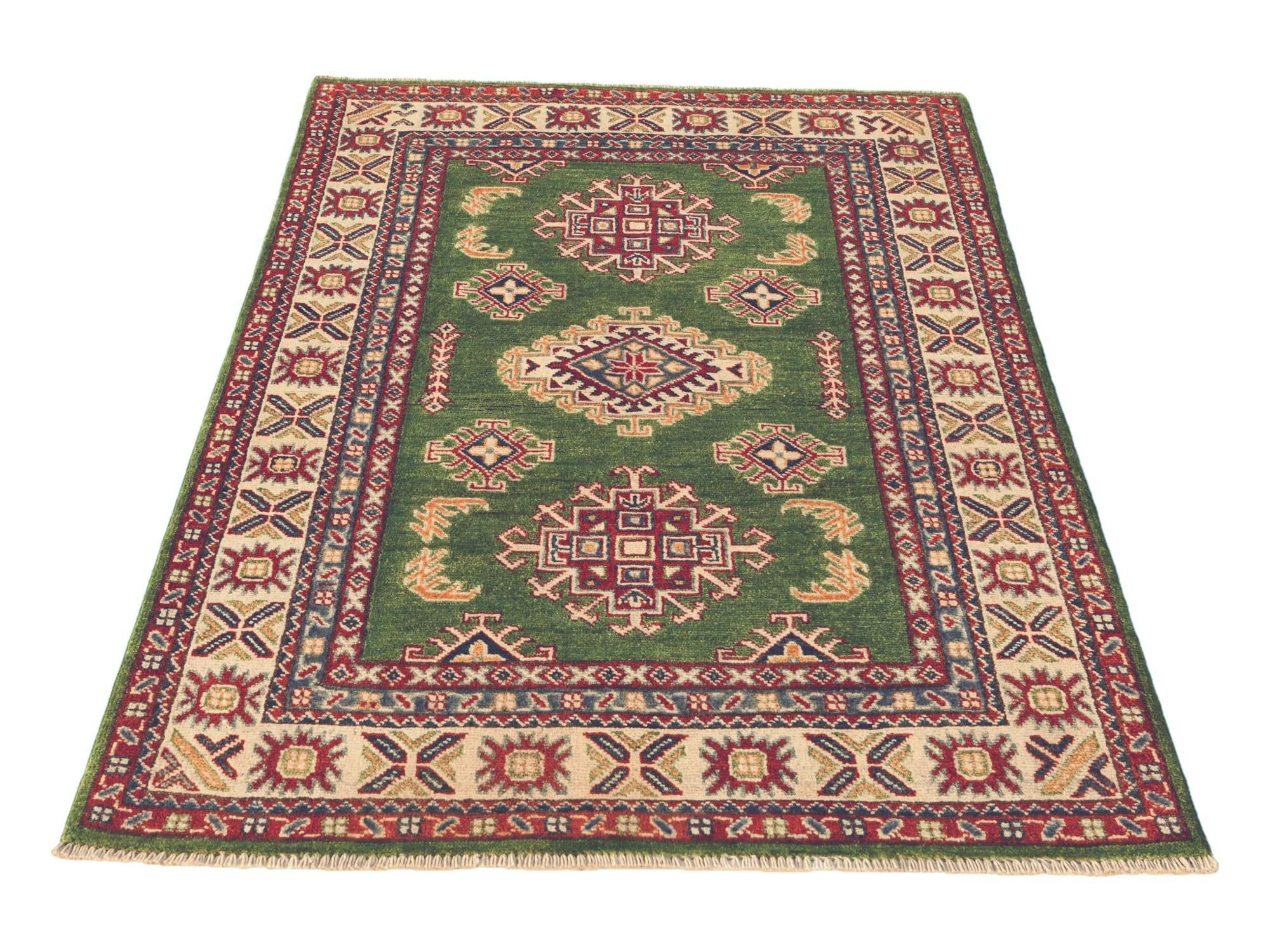 Detail image 5 of 10: 3' 4 x 5' Hand Knotted Kazak Rug