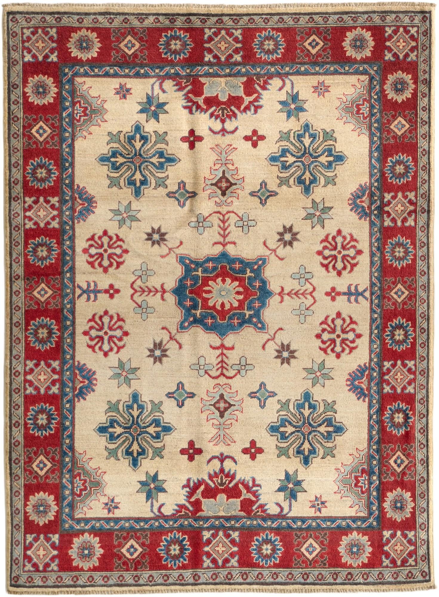Detail image 2 of 10: 5' x 6' 9 Hand Knotted Kazak Rug
