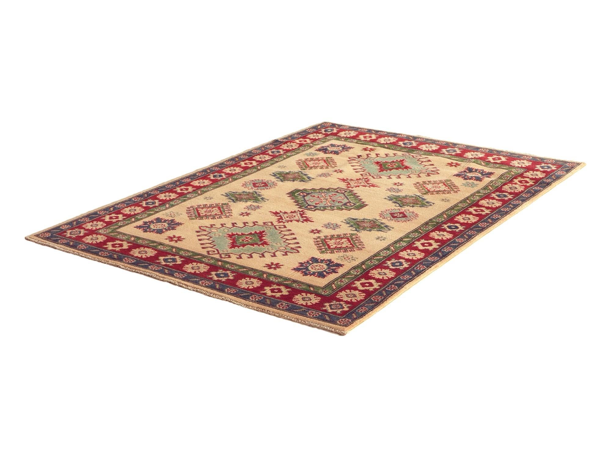 Detail image 4 of 12: 4' 1 x 5' 6 Hand Knotted Kazak Rug