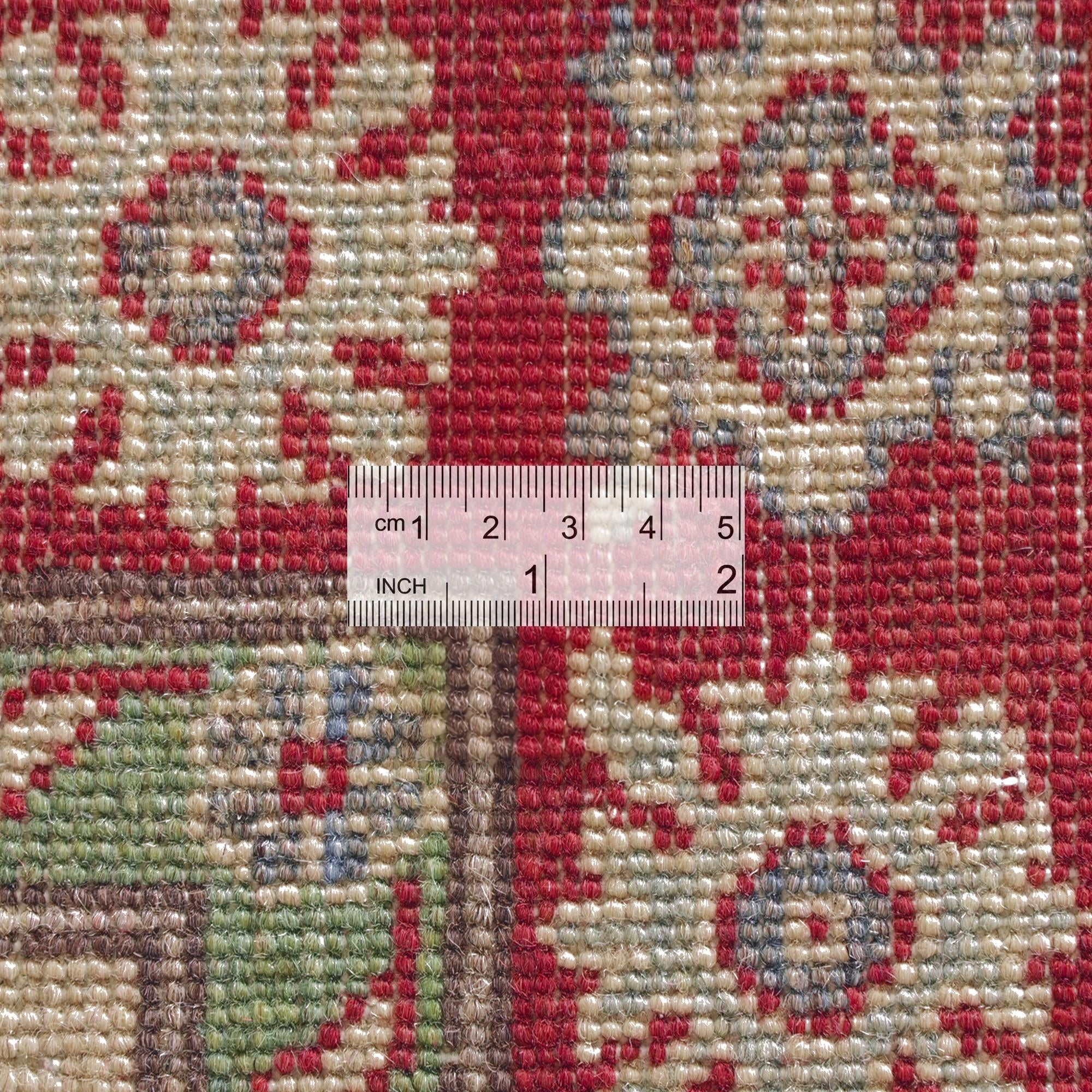 Detail image 10 of 12: 4' 1 x 5' 6 Hand Knotted Kazak Rug