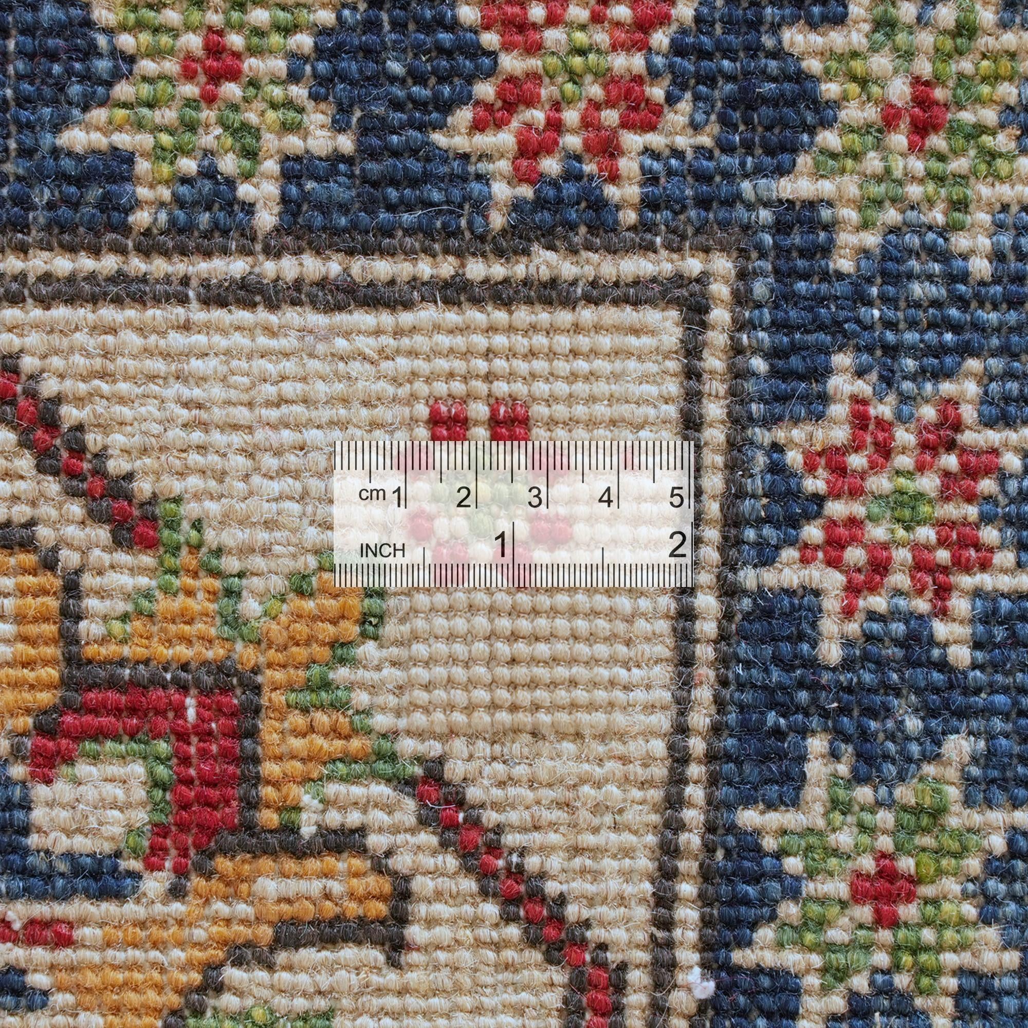 Detail image 9 of 10: 6' 9 x 9' 9 Hand Knotted Kazak Rug