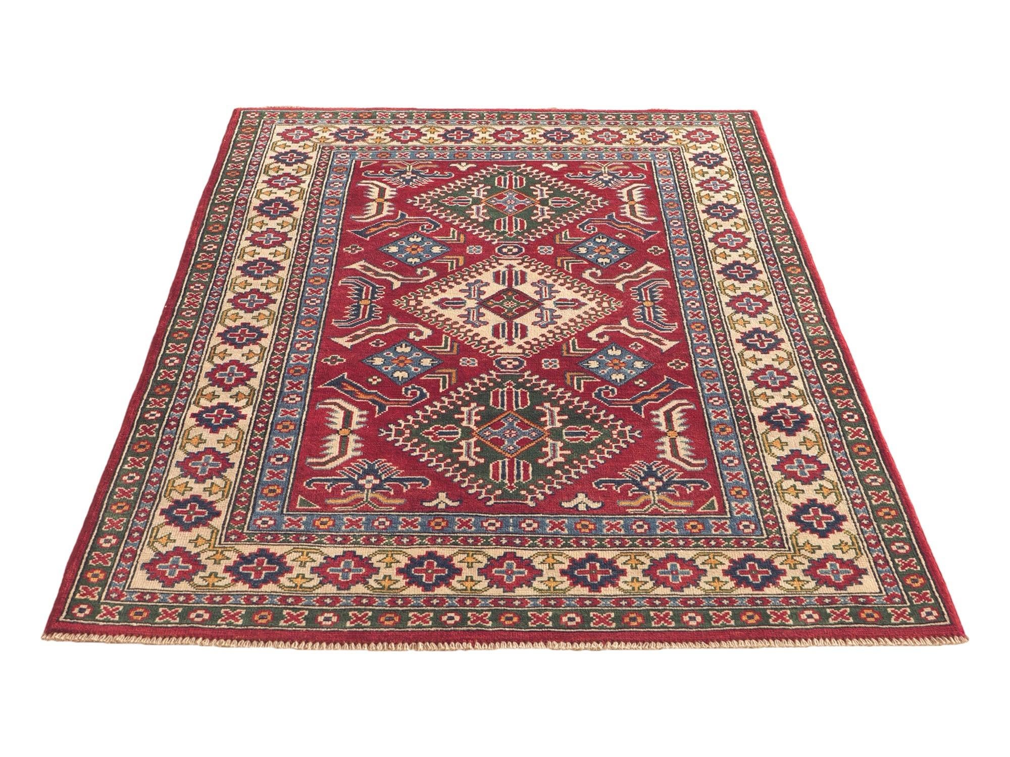 120cm x 190cm Hand Knotted Kazak Rug