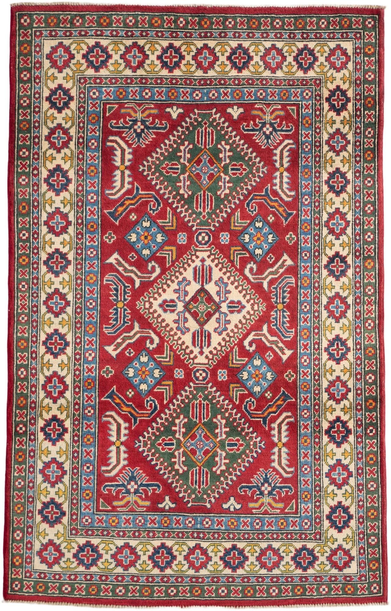 120cm x 190cm Hand Knotted Kazak Rug