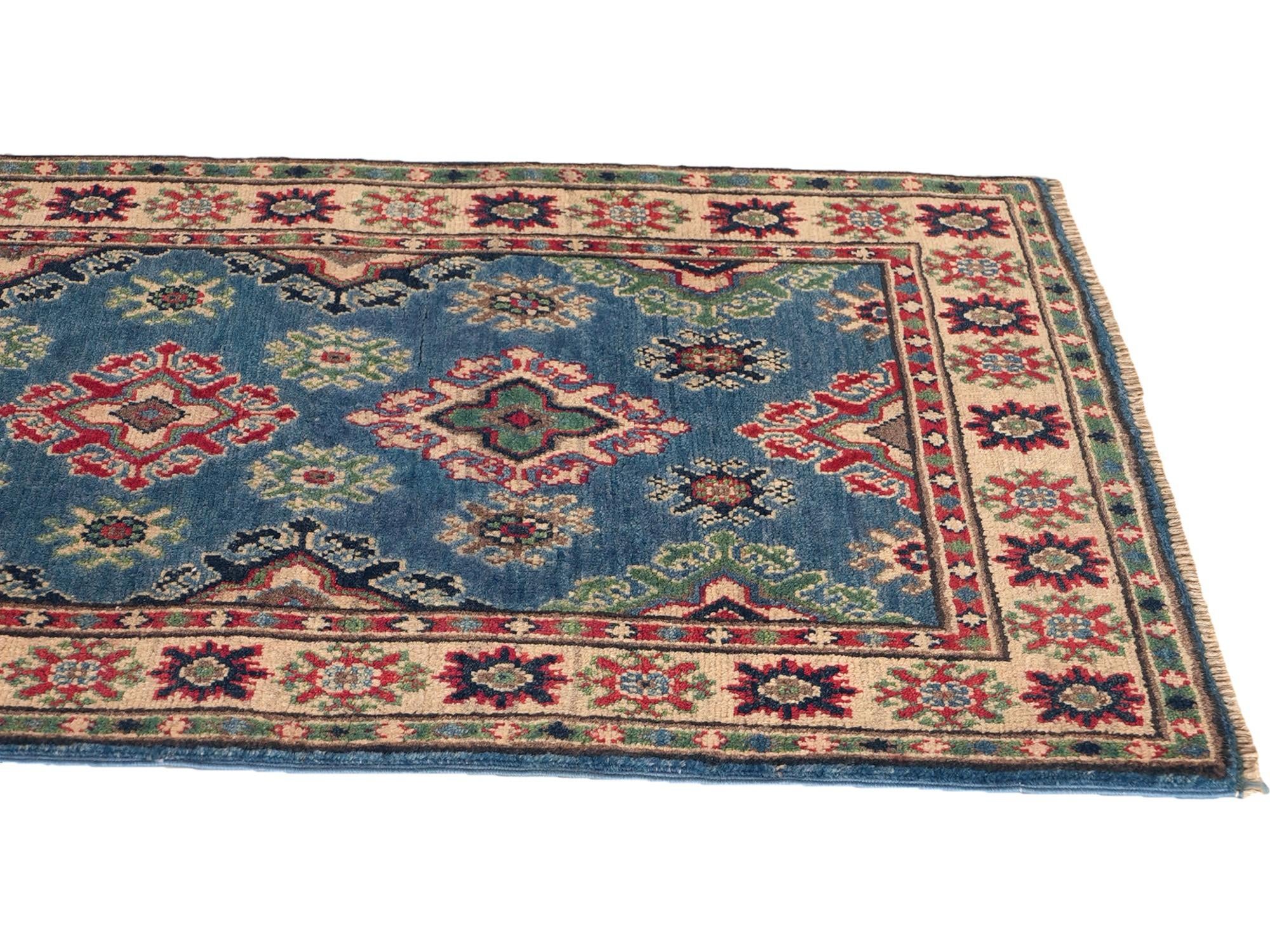 Detail image 6 of 10: 2' 7 x 4' 2 Hand Knotted Kazak Rug