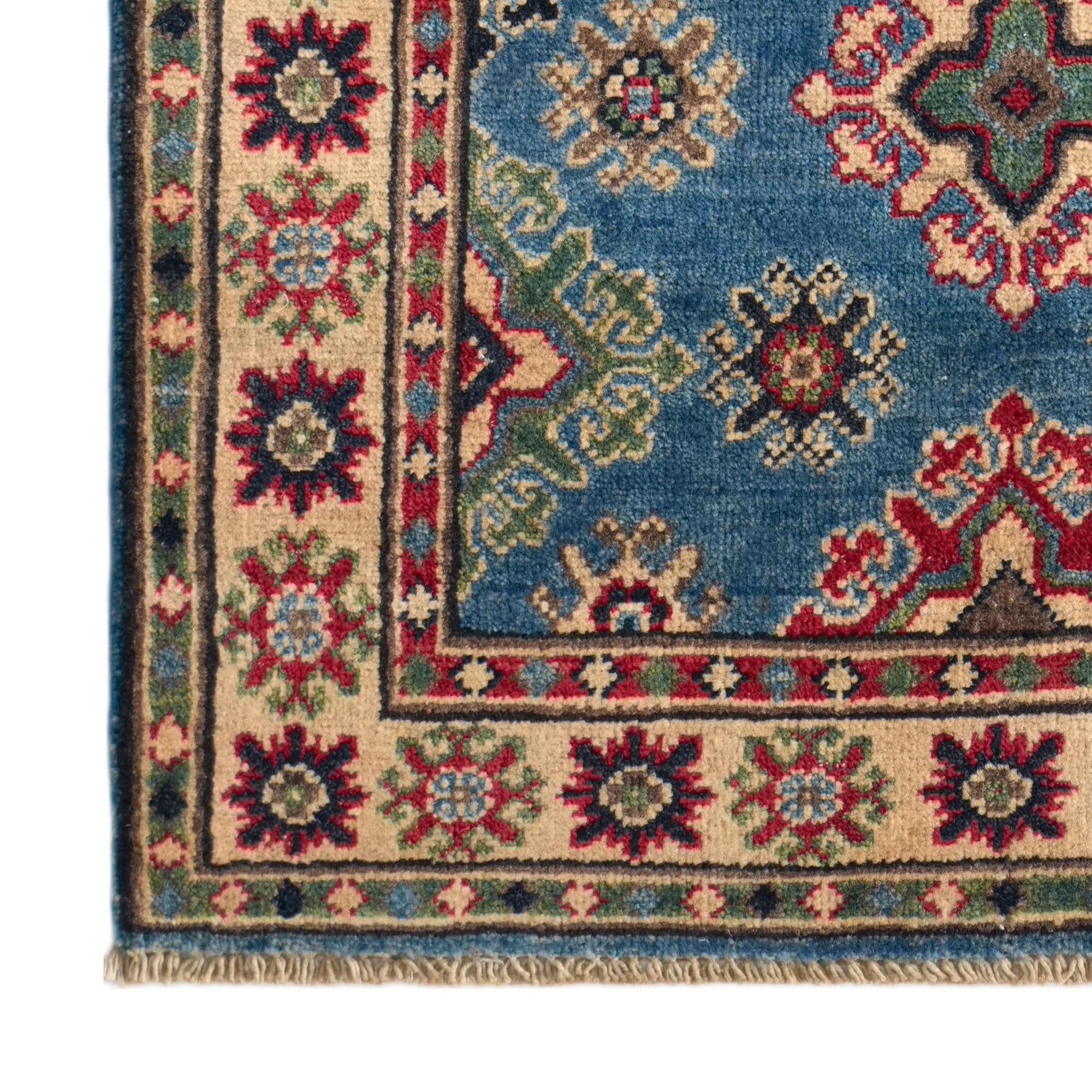 Detail image 7 of 10: 2' 7 x 4' 2 Hand Knotted Kazak Rug