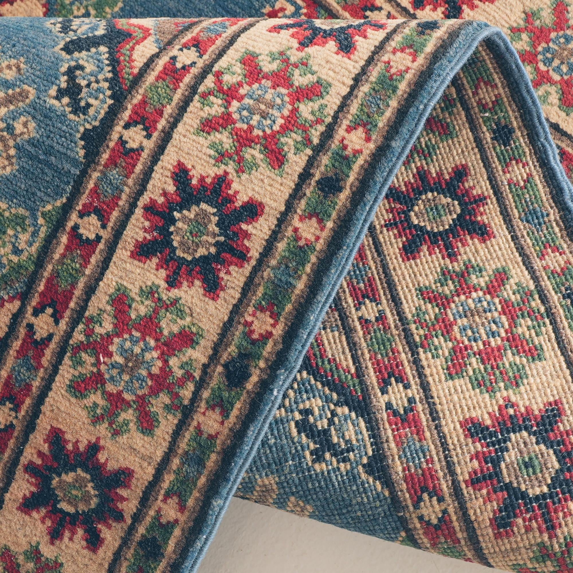 Detail image 8 of 10: 2' 7 x 4' 2 Hand Knotted Kazak Rug