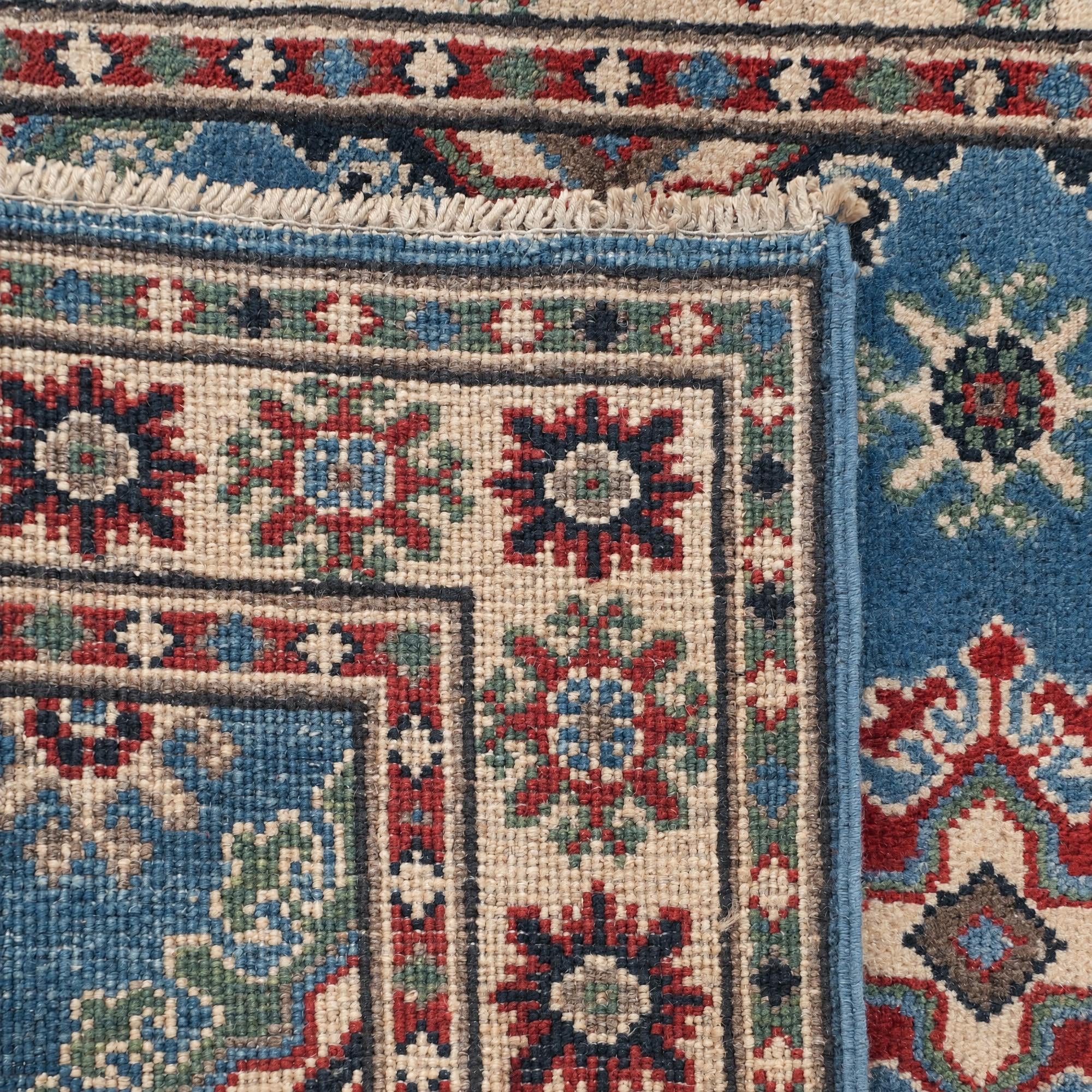 80cm x 130cm Handgeknüpft Kazak Teppich