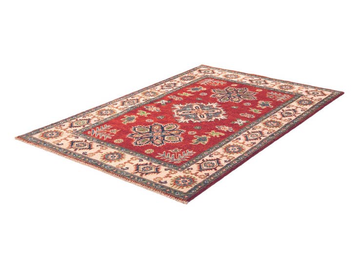 Detail image of 3' 3 x 5' Hand Knotted Kazak Rug