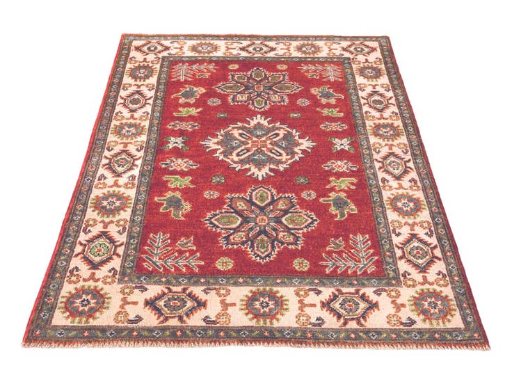 Detail image of 3' 3 x 5' Hand Knotted Kazak Rug