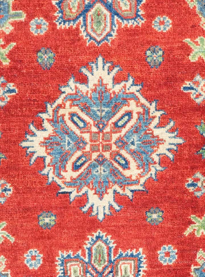3' 3 x 5' Hand Knotted Kazak Rug