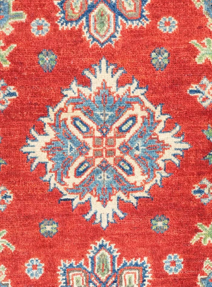 Detail image of 3' 3 x 5' Hand Knotted Kazak Rug